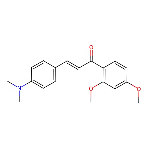 Chalcone, 4-(dimethylamino)-2',4'-dimethoxy- structure