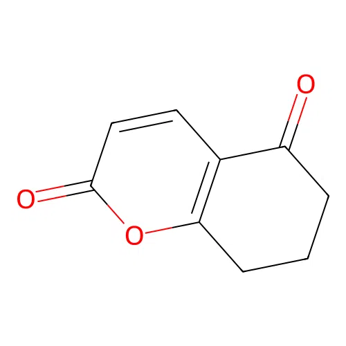 5-Oxo-5,6,7,8-tetrahydrocoumarin structure