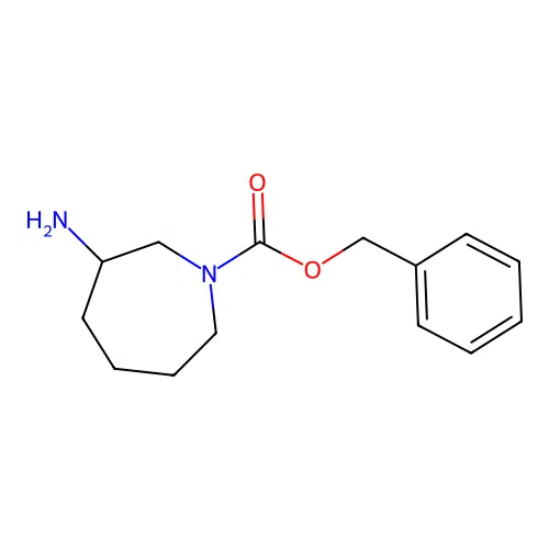 Benzyl 3-aminoazepane-1-carboxylate structure