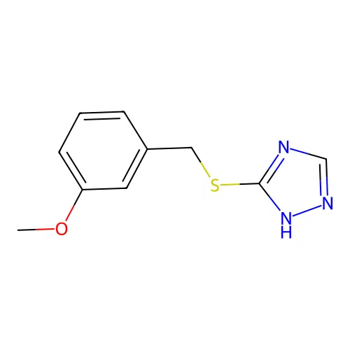 3-(3-Methoxy-benzylsulfanyl)-4H-[1,2,4]triazole structure