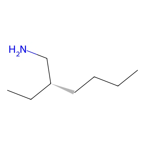 1-Hexanamine, 2-ethyl-, (2S)- structure