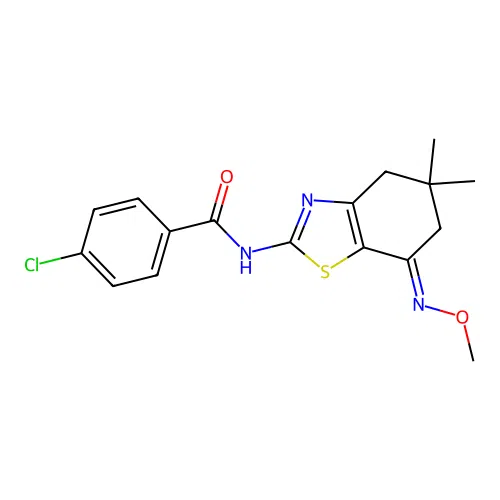 C17H18ClN3O2S structure