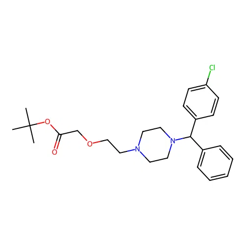 tert-Butyl Cetirizine structure