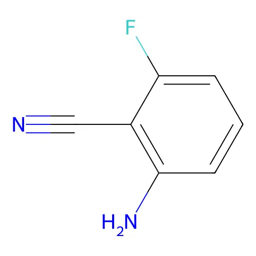 2-Amino-6-fluorobenzonitrile structure