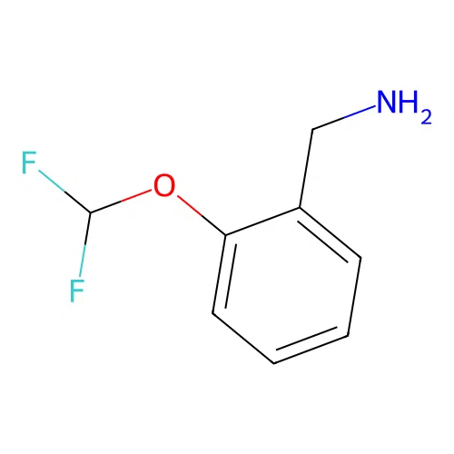 2-(Difluoromethoxy)benzylamine structure
