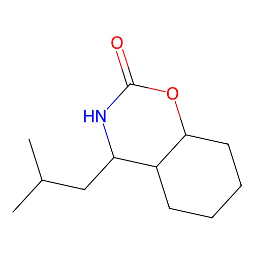 4-(2-Methylpropyl)-3,4,4a,5,6,7,8,8a-octahydrobenzo[e][1,3]oxazin-2-one structure