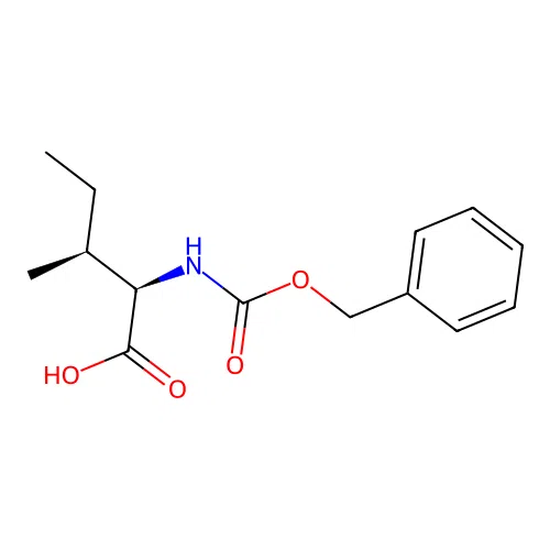 Cbz-D-allo-isoleucine structure