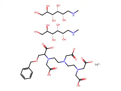 Meglumine gadobenate structure