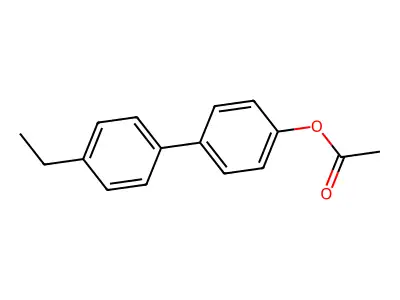 4'-Ethyl(1,1'-biphenyl)-4-YL acetate structure