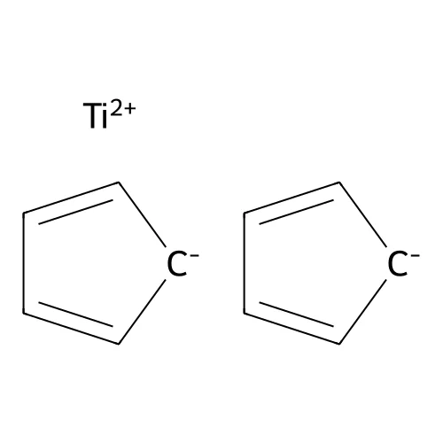 Dicyclopentadienyltitanium structure
