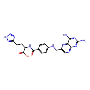 gamma-Tetrazole-aminopterin structure
