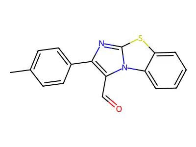 2-(4-Methylphenyl)imidazo[2,1-b][1,3]benzothiazole-1-carbaldehyde structure