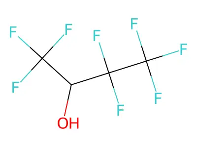 1,1,1,3,3,4,4,4-Octafluoro-2-butanol structure
