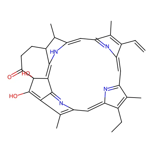 Chlorophyllone a structure