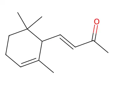 Ionone structure