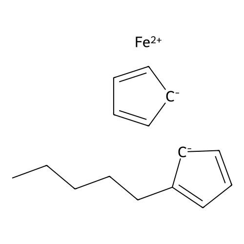 Ferrocene, pentyl- structure