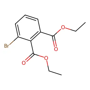Diethyl 3-bromophthalate structure