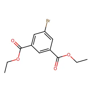 1,3-Benzenedicarboxylic acid, 5-bromo-, diethyl ester structure