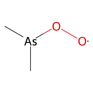 Arsinodioxy, dimethyl- structure