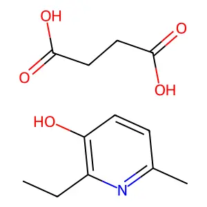 Mexidol structure