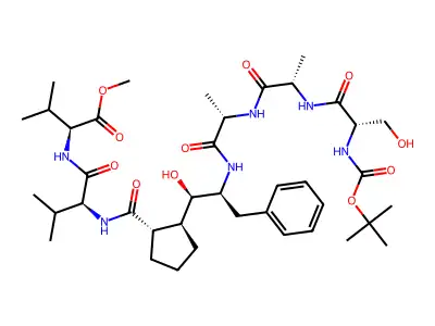 Boc-SAA-8-VV-OMe structure
