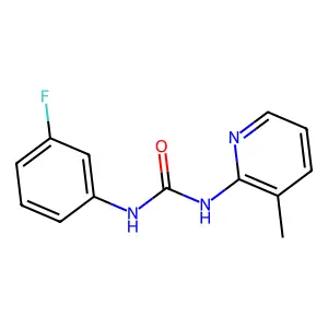 1-(3-Fluorophenyl)-3-(3-methylpyridin-2-yl)urea structure