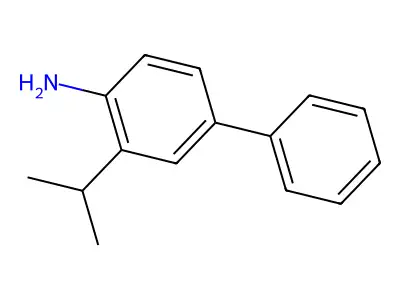 3-Isopropyl-4-aminobiphenyl structure