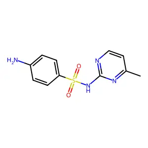 Sulfamerazine structure