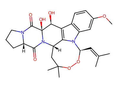 verruculogen structure