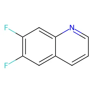 6,7-Difluoroquinoline structure