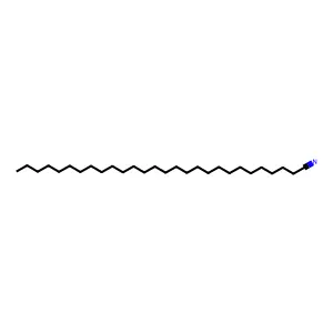 Octacosanenitrile structure