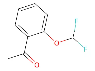 1-[2-(Difluoromethoxy)phenyl]ethan-1-one structure