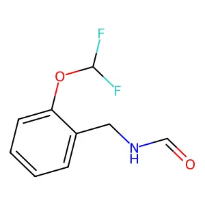 N-(2-(Difluoromethoxy)benzyl)formamide structure