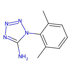 1-(2,6-dimethylphenyl)-1H-1,2,3,4-tetrazol-5-amine structure