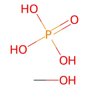 Phosphoric acid, methyl ester structure
