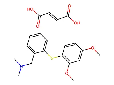 N,N-Dimethyl-2-(2,4-dimethoxyphenylthio)benzylamine structure