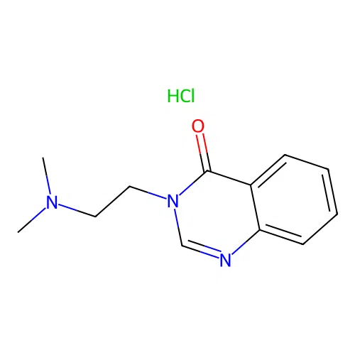 3-(2-(Dimethylamino)ethyl)-4(3H)-quinazolinone hydrochloride structure