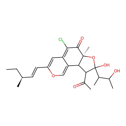 Chaetoviridin B structure