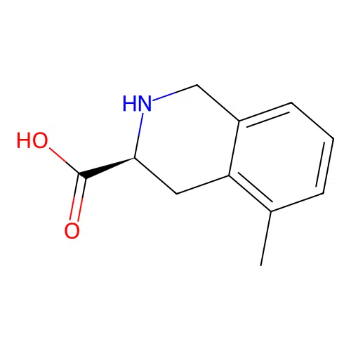 (S)-5-Methyl-1,2,3,4-tetrahydroisoquinoline-3-carboxylic Acid structure