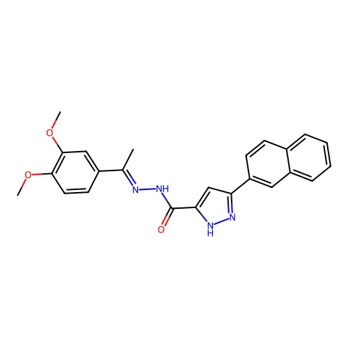 C24H22N4O3 structure