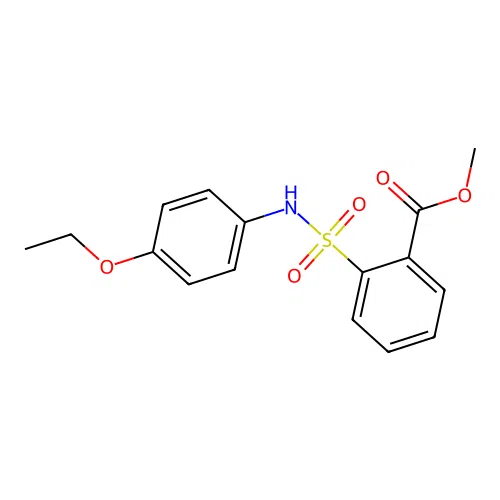 Methyl 2-[(4-ethoxyphenyl)sulfamoyl]benzoate structure
