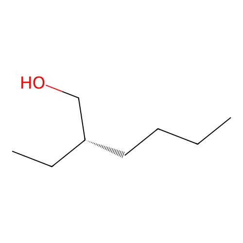 (2S)-2-ethylhexan-1-ol structure