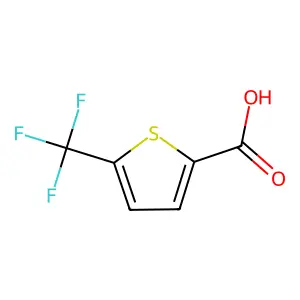 5-(Trifluoromethyl)thiophene-2-carboxylic acid structure