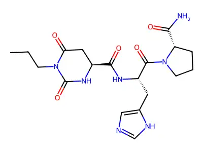 C19H27N7O5.3/2H2O structure