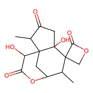 Anisatin, neo-, 6-dehydroxy-2-oxo- structure