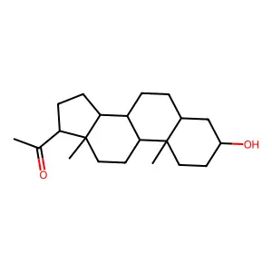 Pregnanolone structure