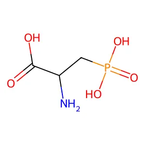 (2S)-2-Amino-3-phosphonopropanoic acid structure