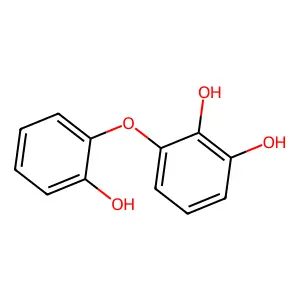 2,2',3-Trihydroxydiphenyl ether structure