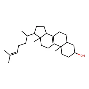 Zymosterol structure
