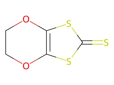 1,3-Dithiolo[4,5-b][1,4]dioxin-2-thione, 5,6-dihydro- structure